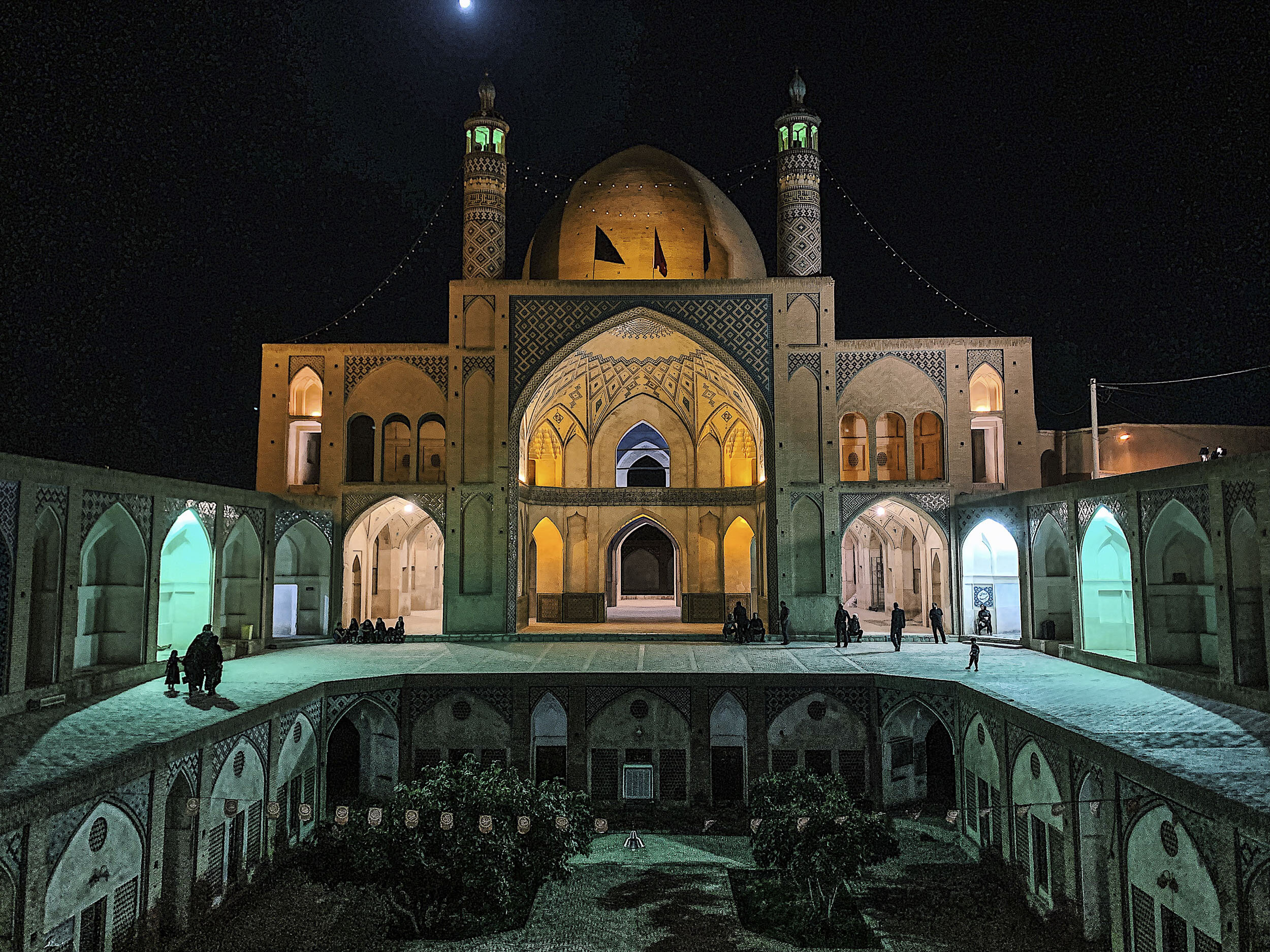 Agha Borzg Mosque, Kashan, Iran