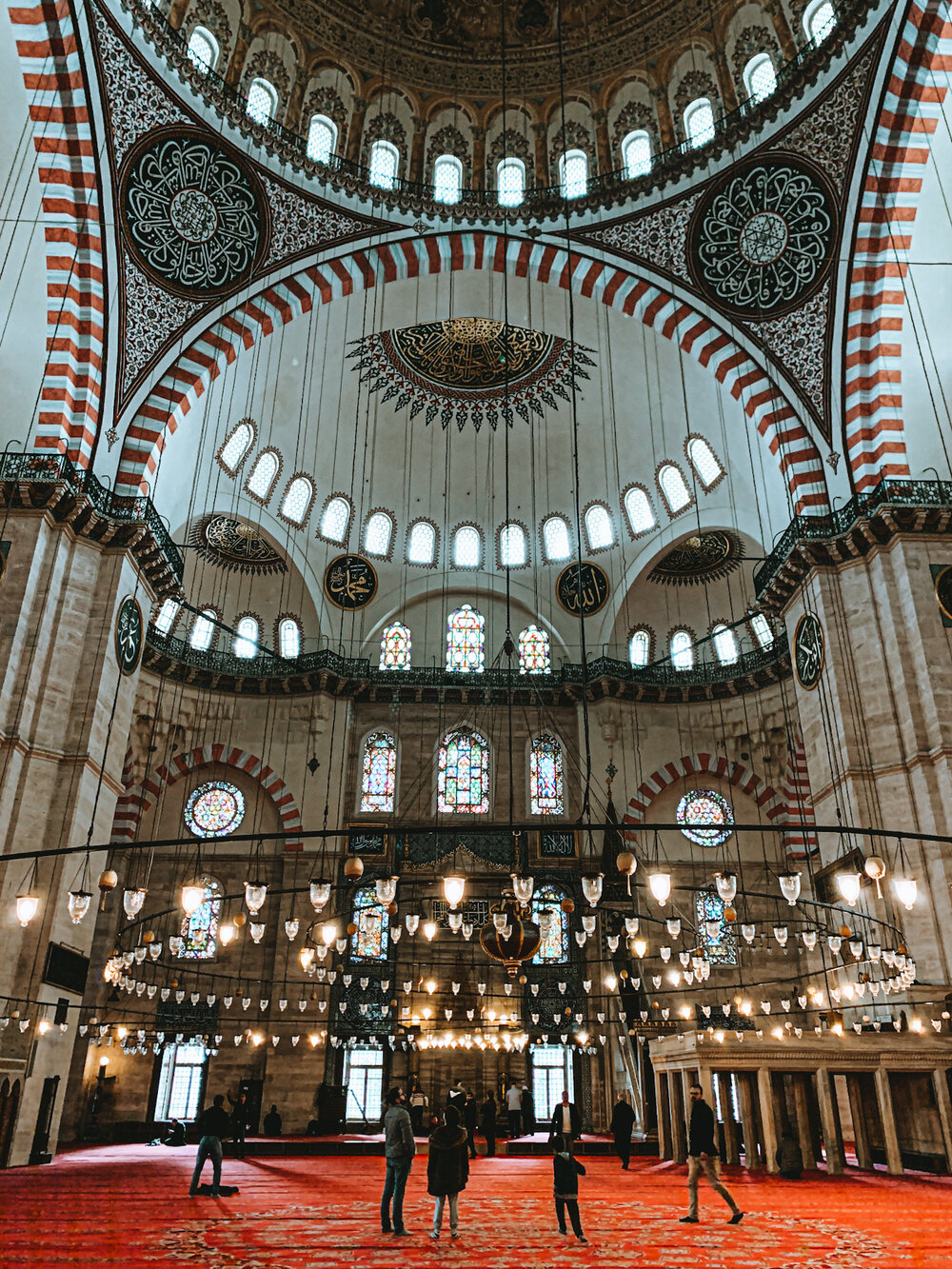 Inside the Blue Mosque (Copy)