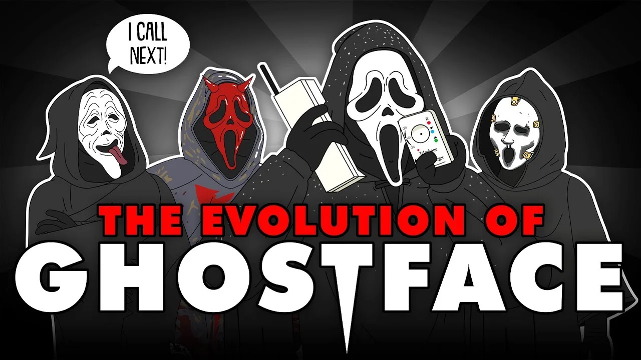 The Evolution of Ghostface (Animated)