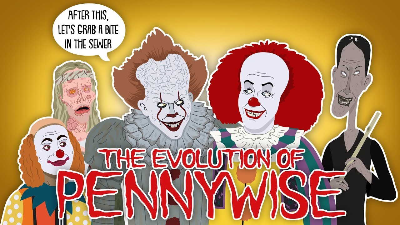 The Evolution of Pennywise (Animated) — Tell It Animated