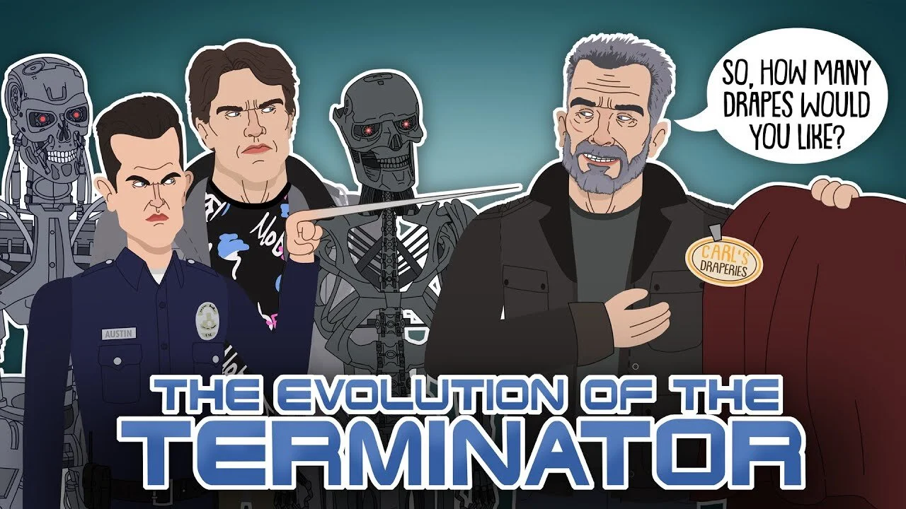 The Evolution of The Terminator (Animated)