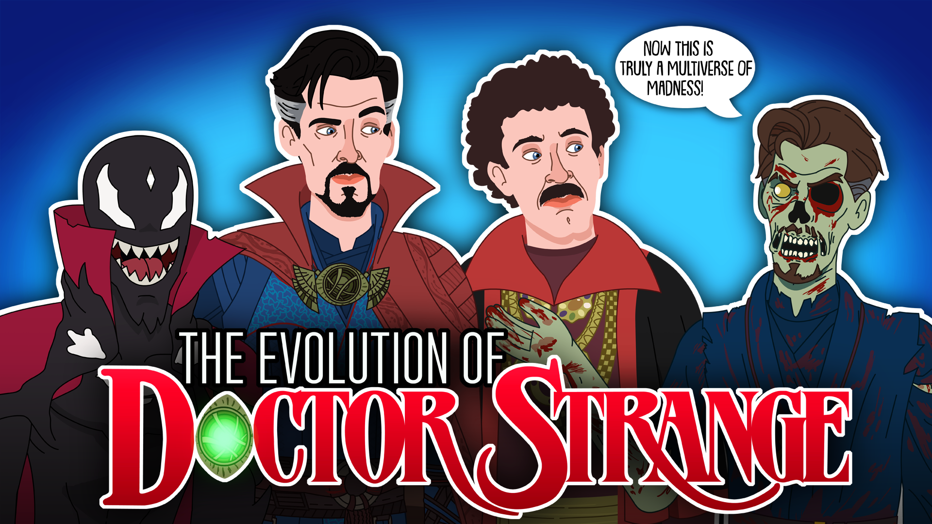 The Evolution of Doctor Strange (Animated)