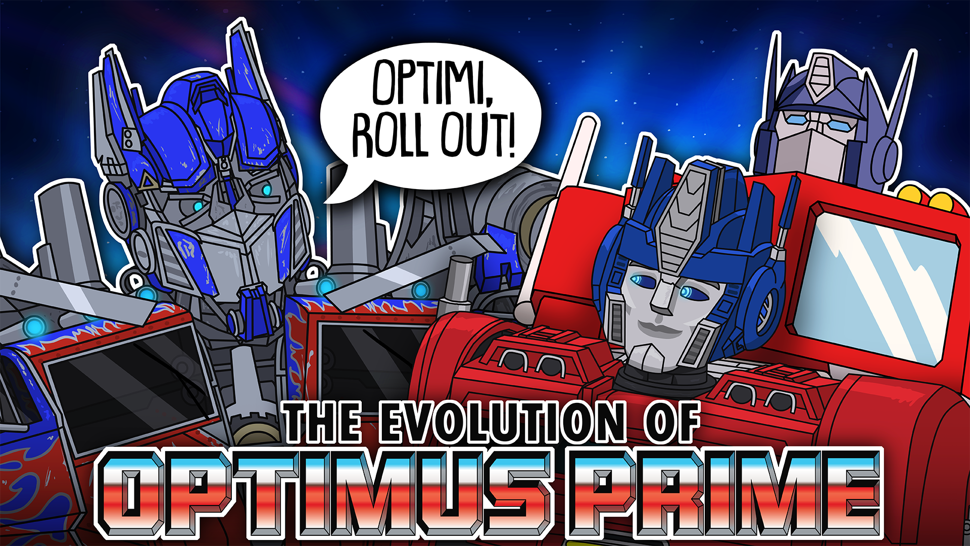 The Evolution of Optimus Prime (ANIMATED)