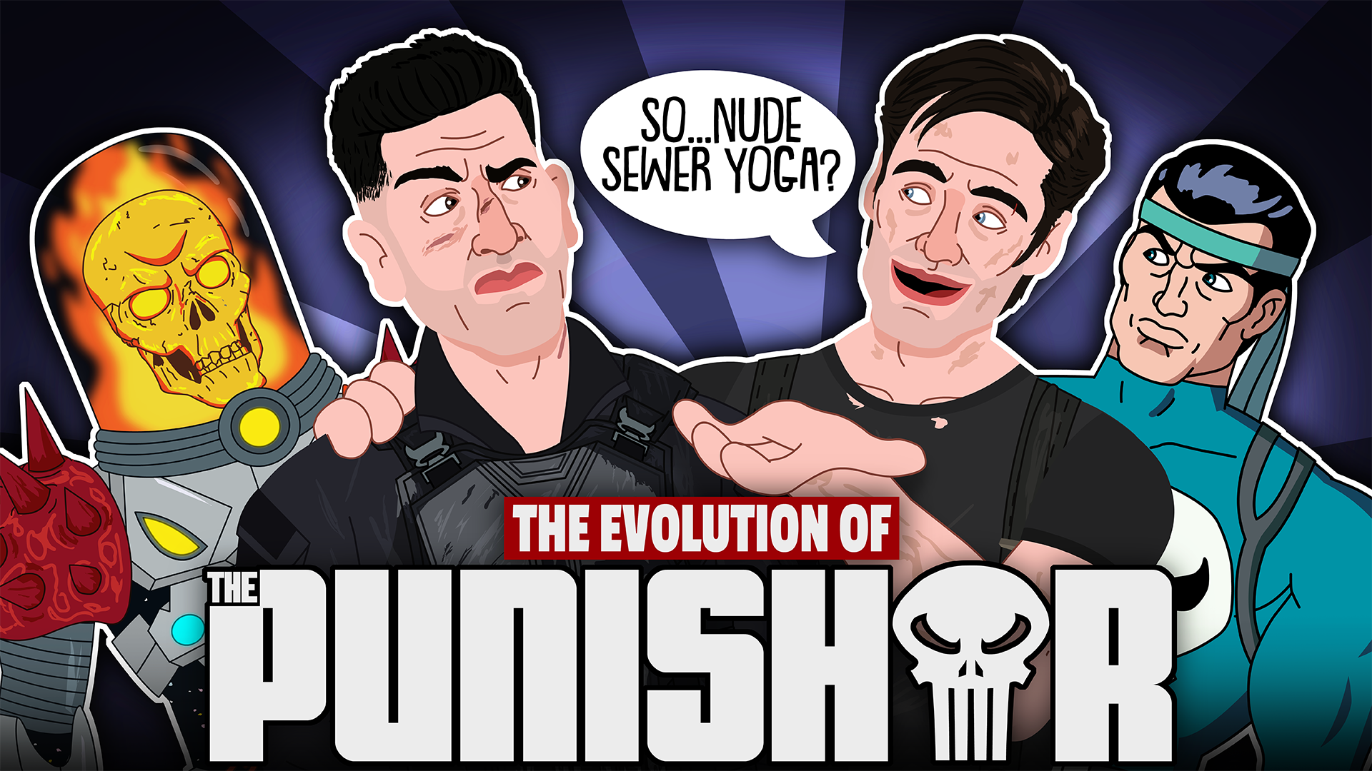 The Evolution of the Punisher (ANIMATED)