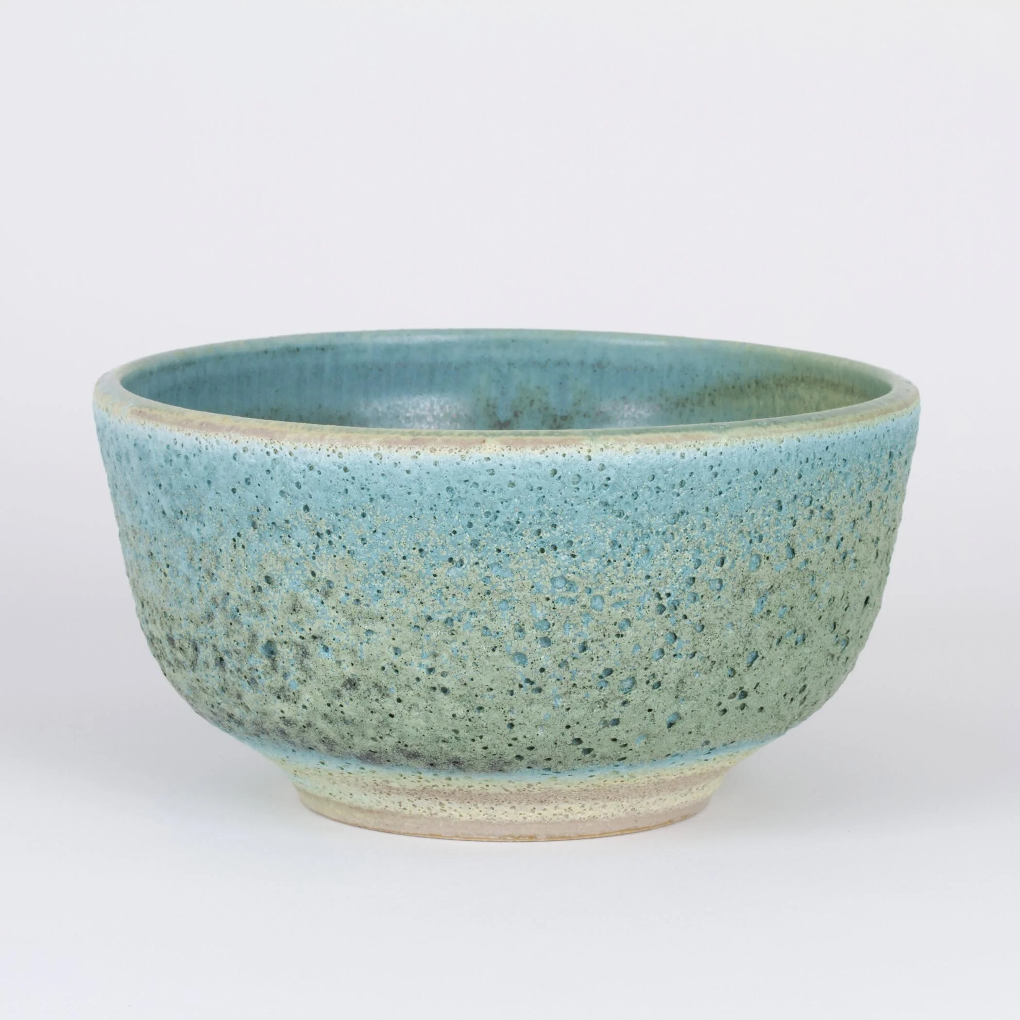 Tropical Moss Crater Serving Bowl
