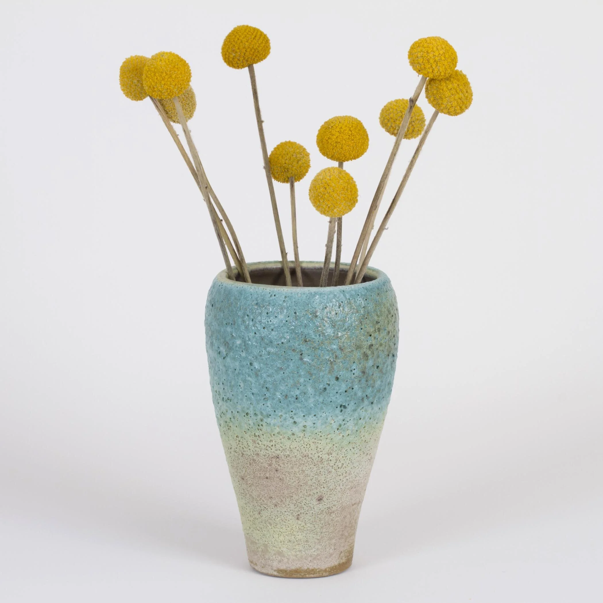 Tropical Moss Crater Vase