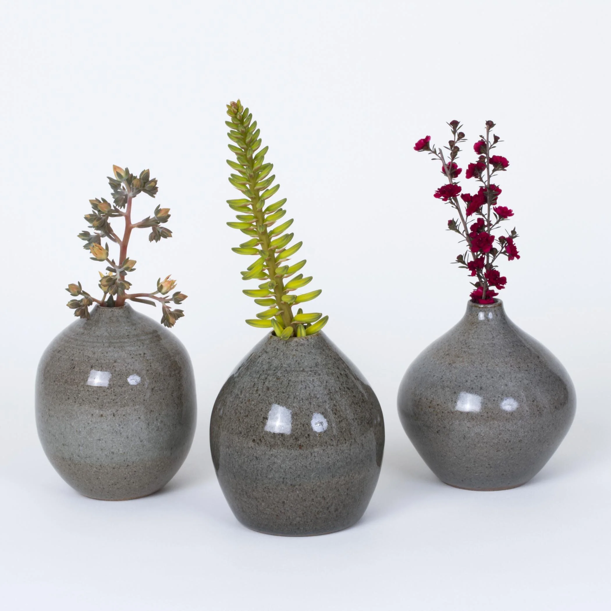 Polished Stone Bud Vase