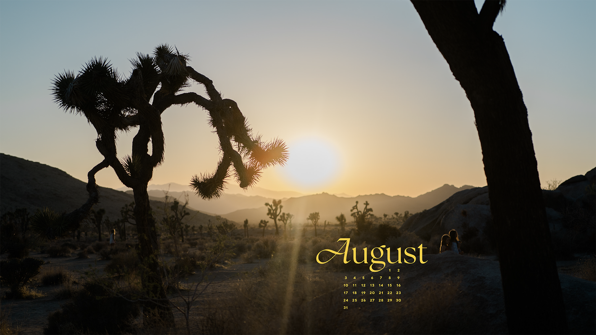 August 2025 Desktop Calendar Downloads — The Sampson House 2.0