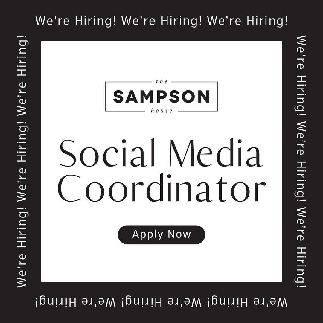 Exciting news! We are looking to add an outgoing Social Media Coordinator to our growing team! From managing and executing social media strategies to crafting engaging content on the spot, this position's wide range allows you to let your creativity 