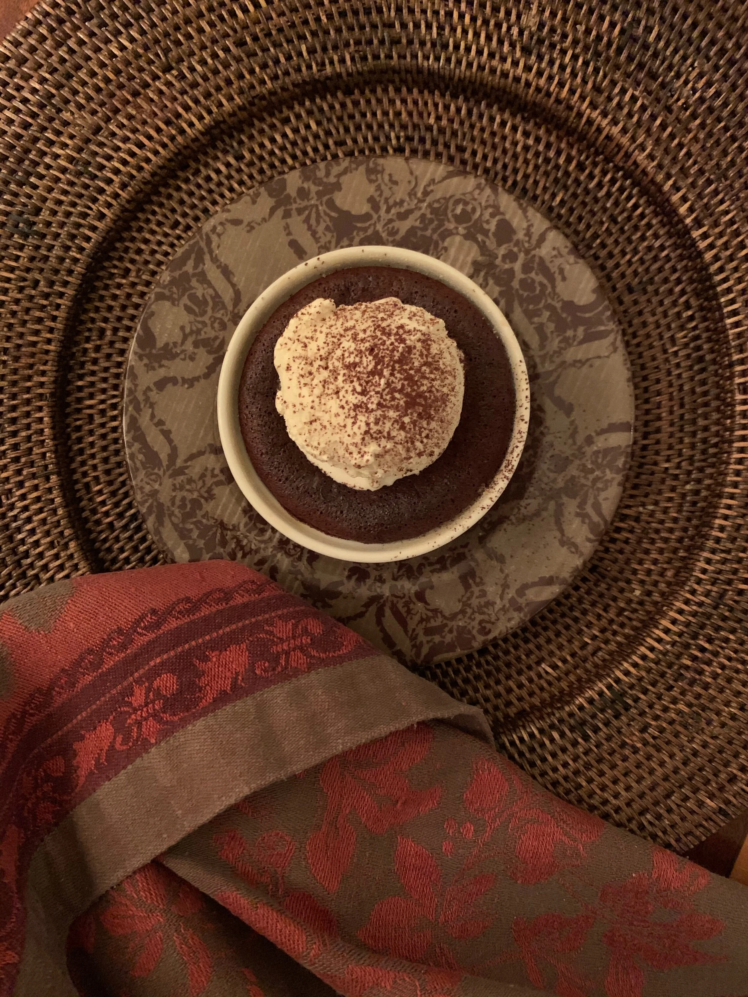 &nbsp;Valrhona Molten Chocolate Cakes