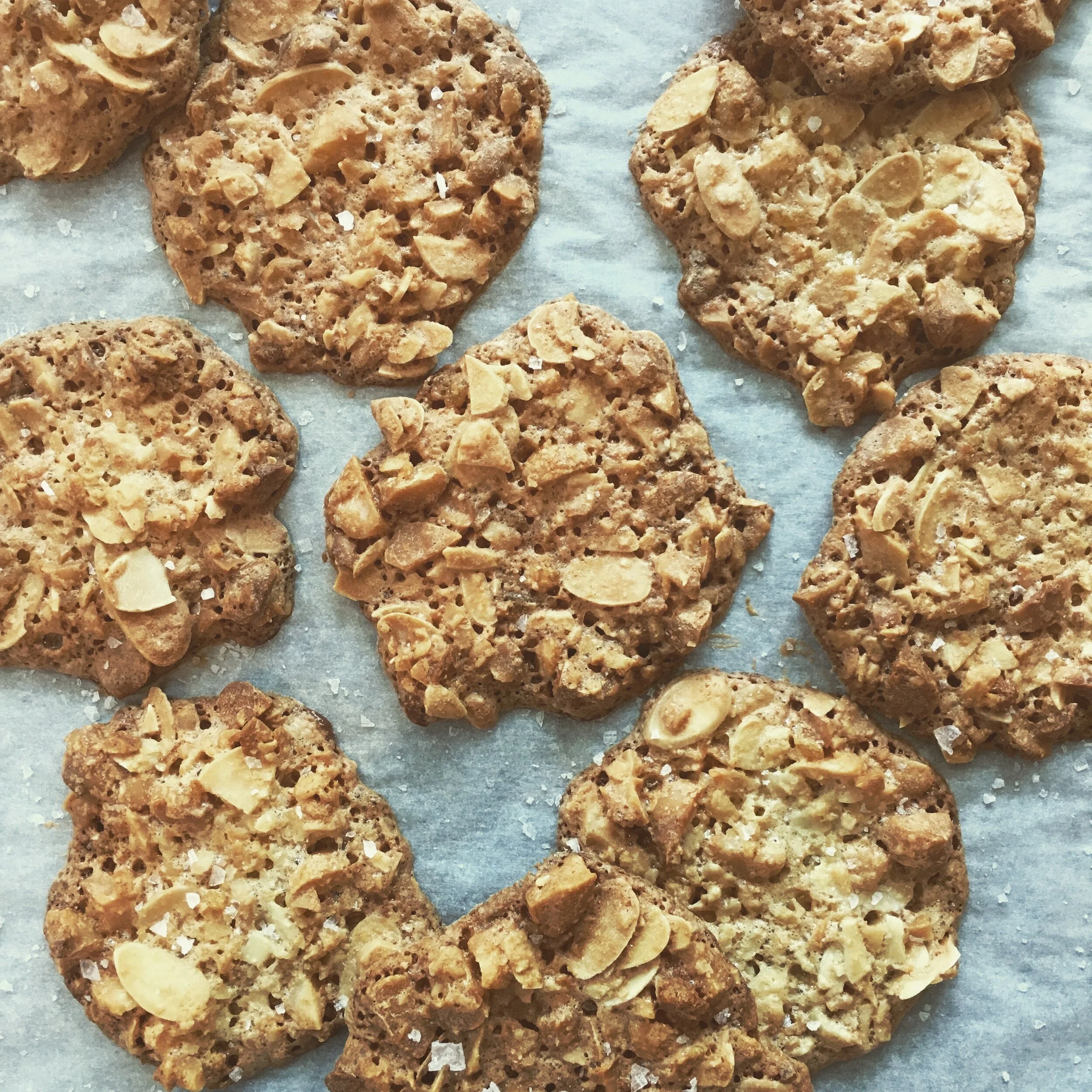 Almond Shatter Cookies