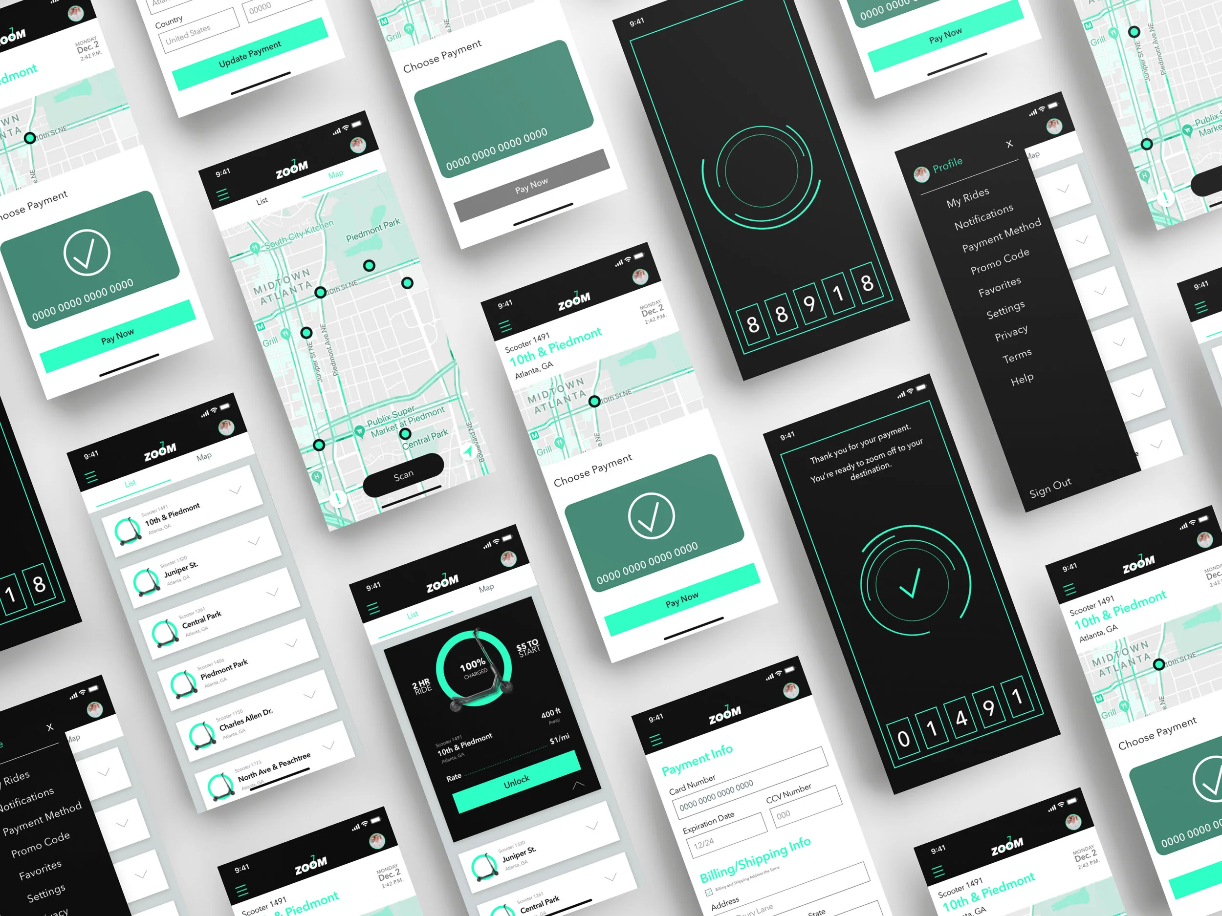 ZOOM Mobile App Design