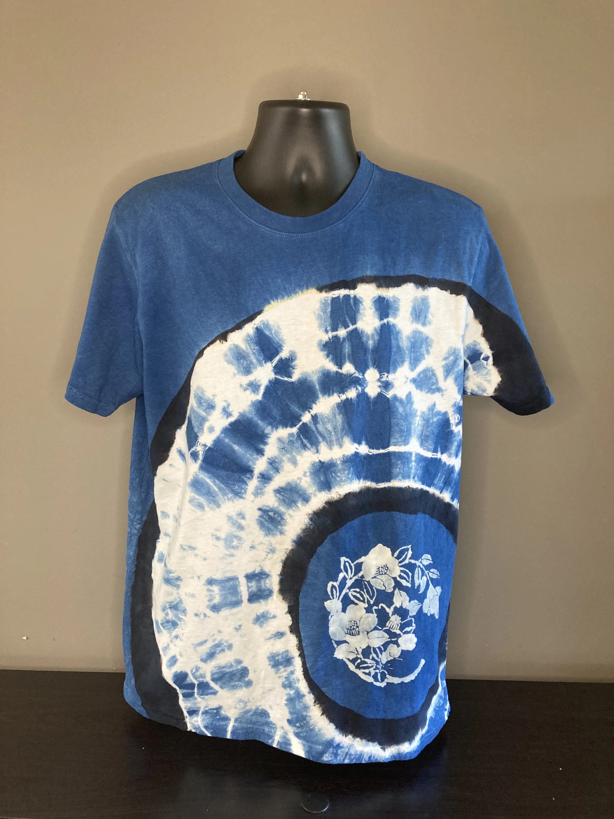 Indigo & tannin black shirt