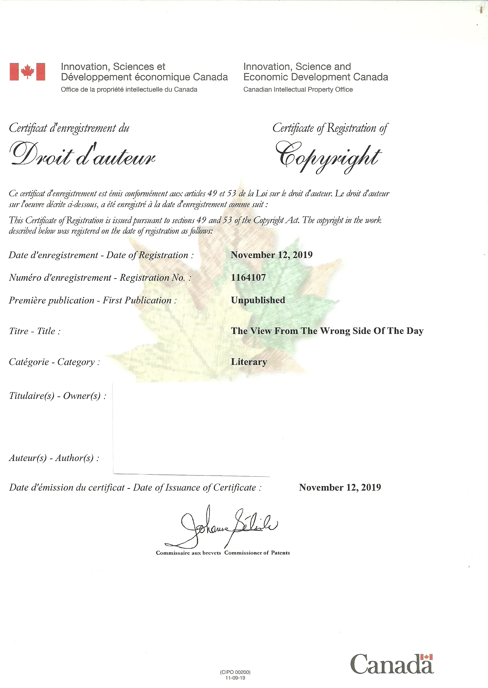 Look what came in the mail today