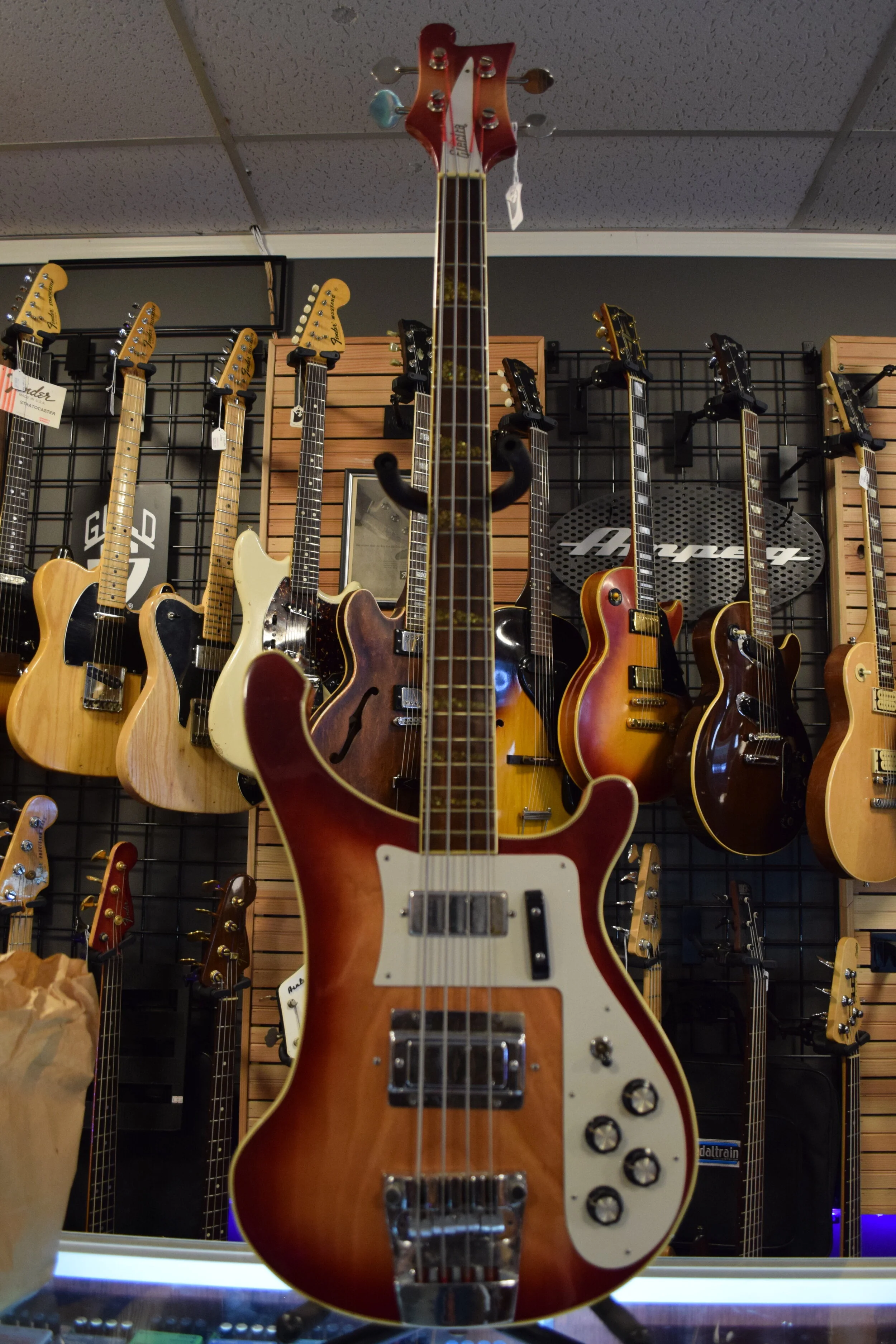 electra rickenbacker bass copy