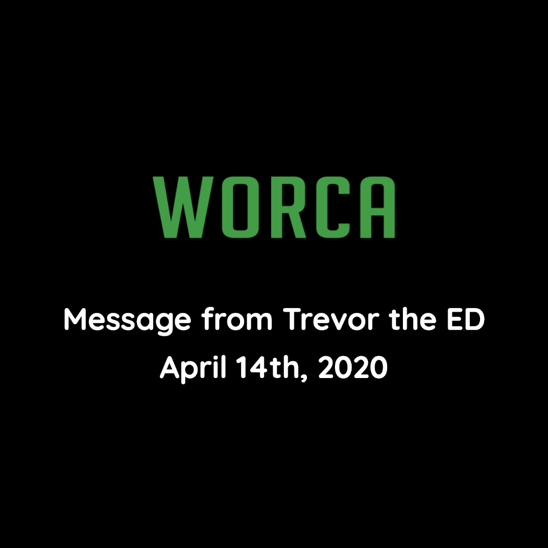 Message from Trevor, our Executive Director