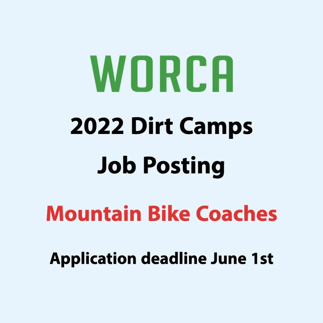 2022 WORCA Dirt Camps Job Posting