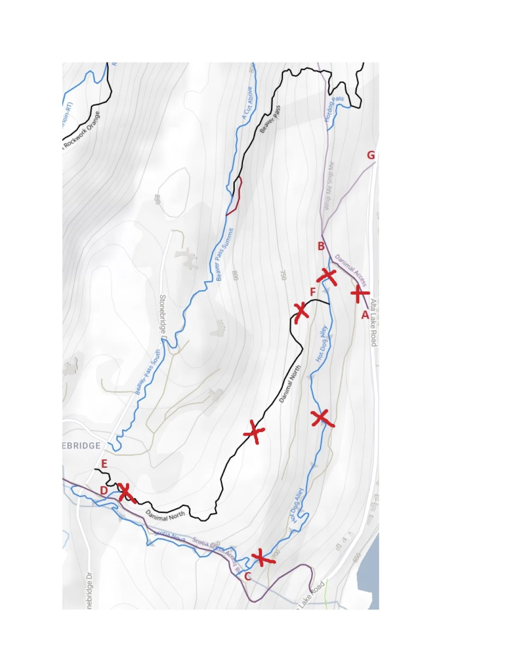 UPDATED Trails Closure Alert - Hot Dog Alley &amp; Danimal North closure EXTENDED to July 12