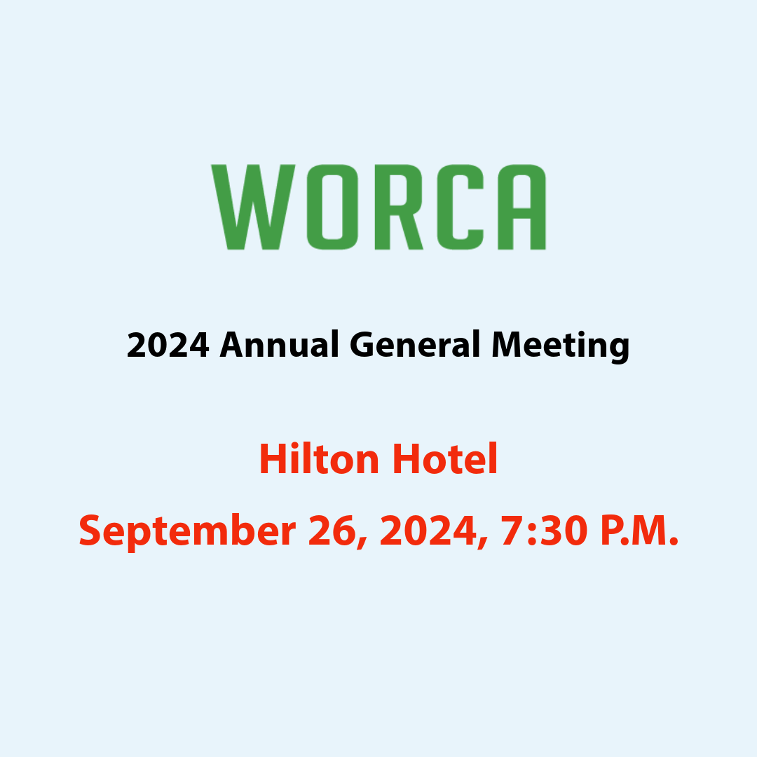 2024 WORCA AGM + Toonie Ride