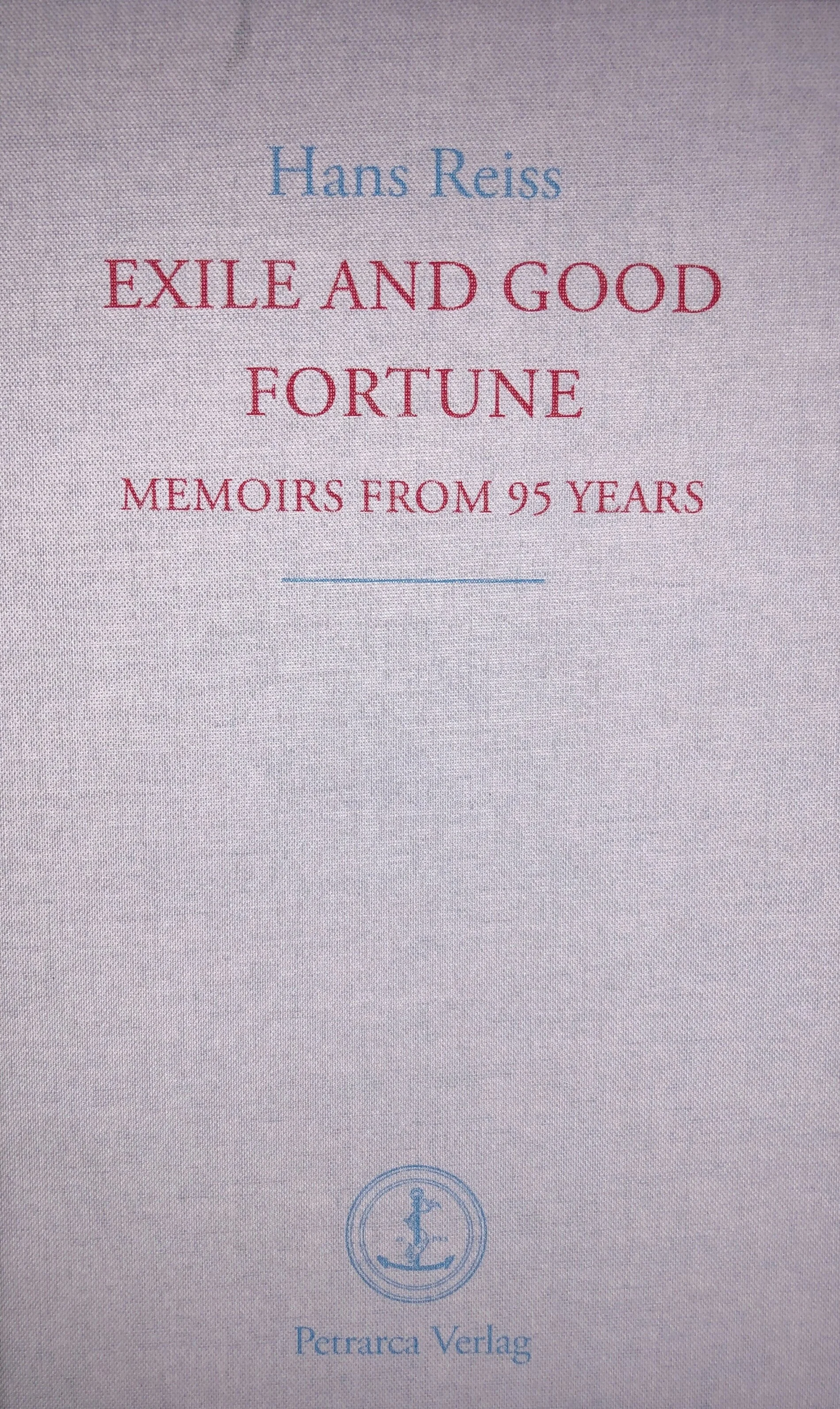 EXILE AND  GOOD FORTUNE