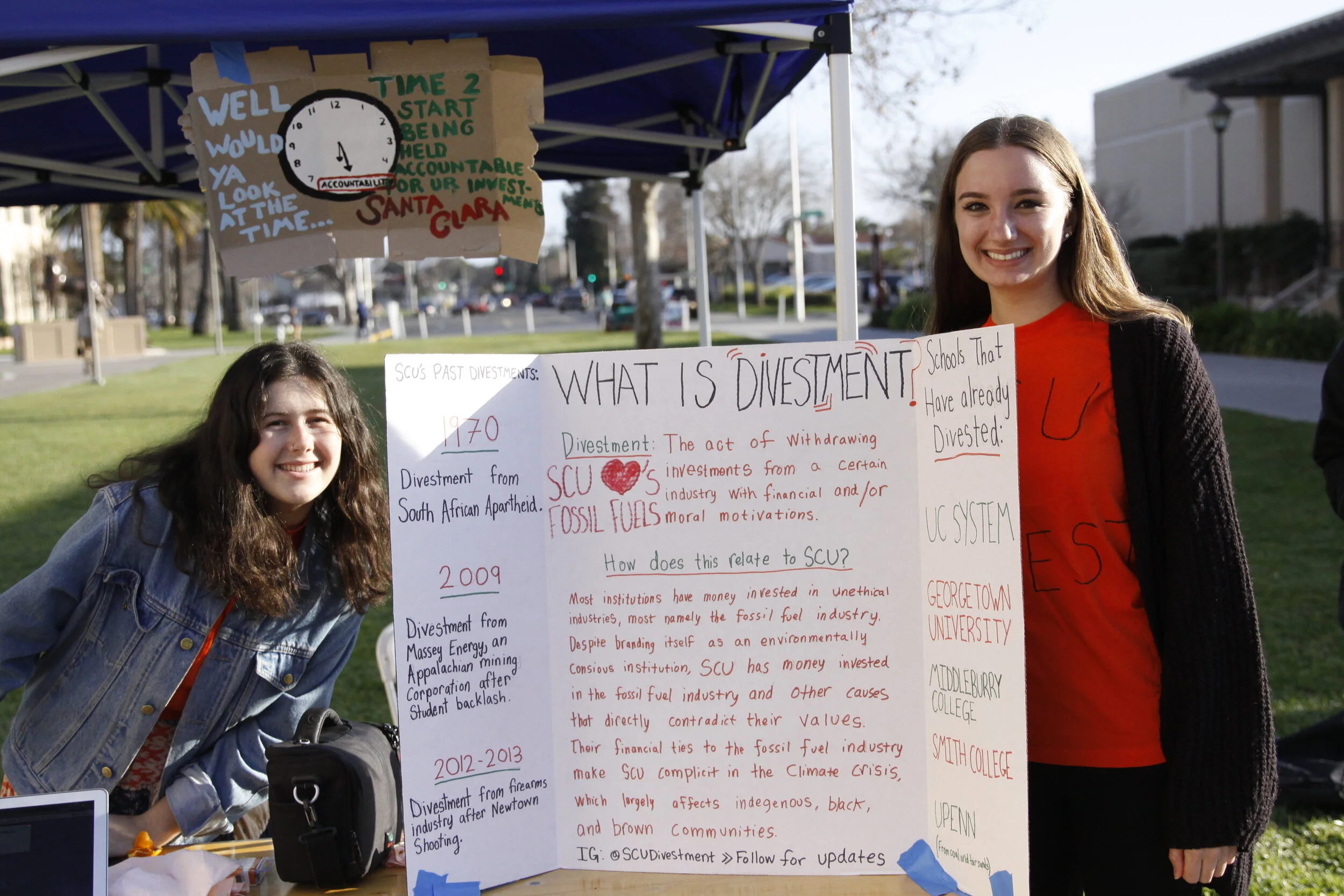 Students Ask for Divestment