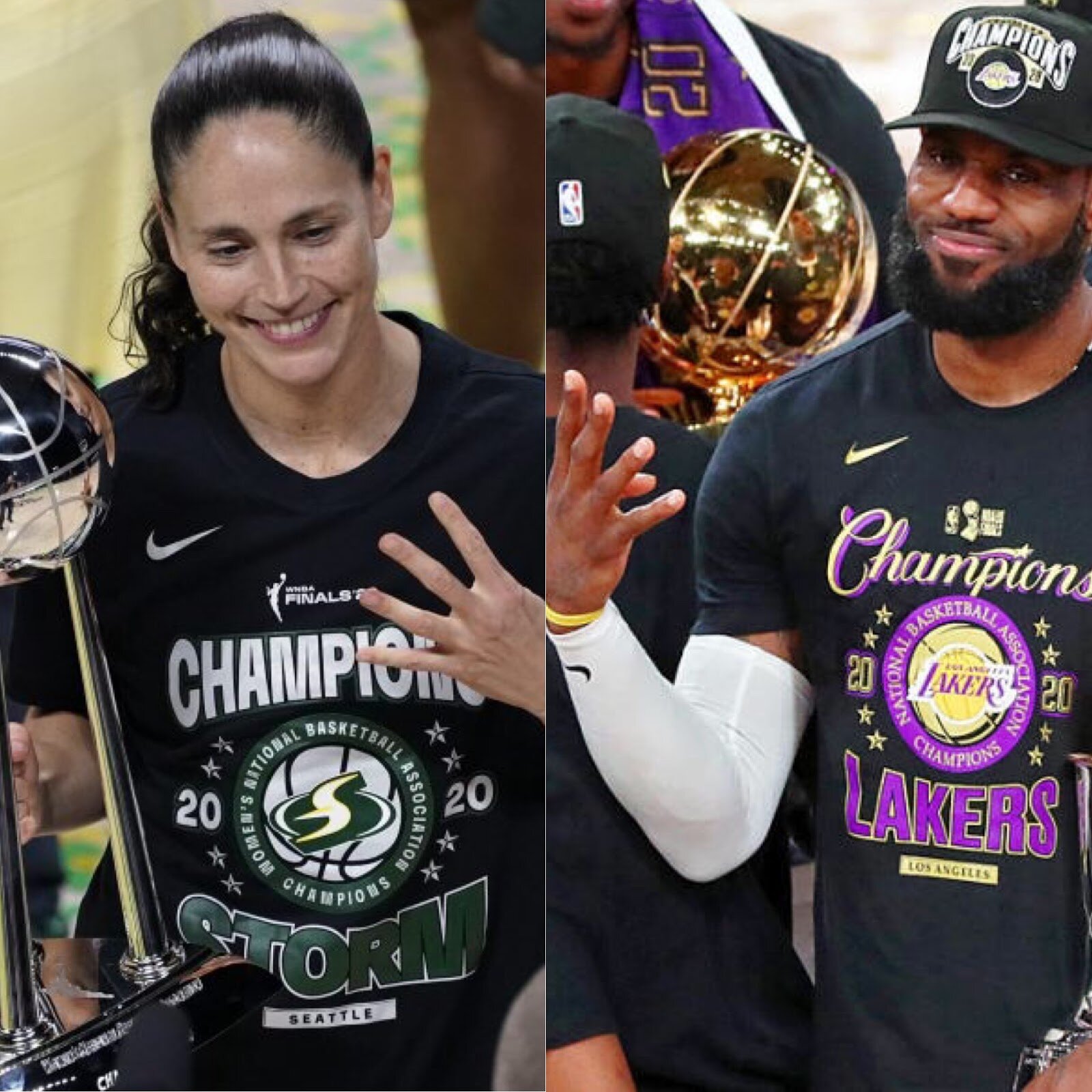 Sideline Chatter: King and Queen of Basketball 