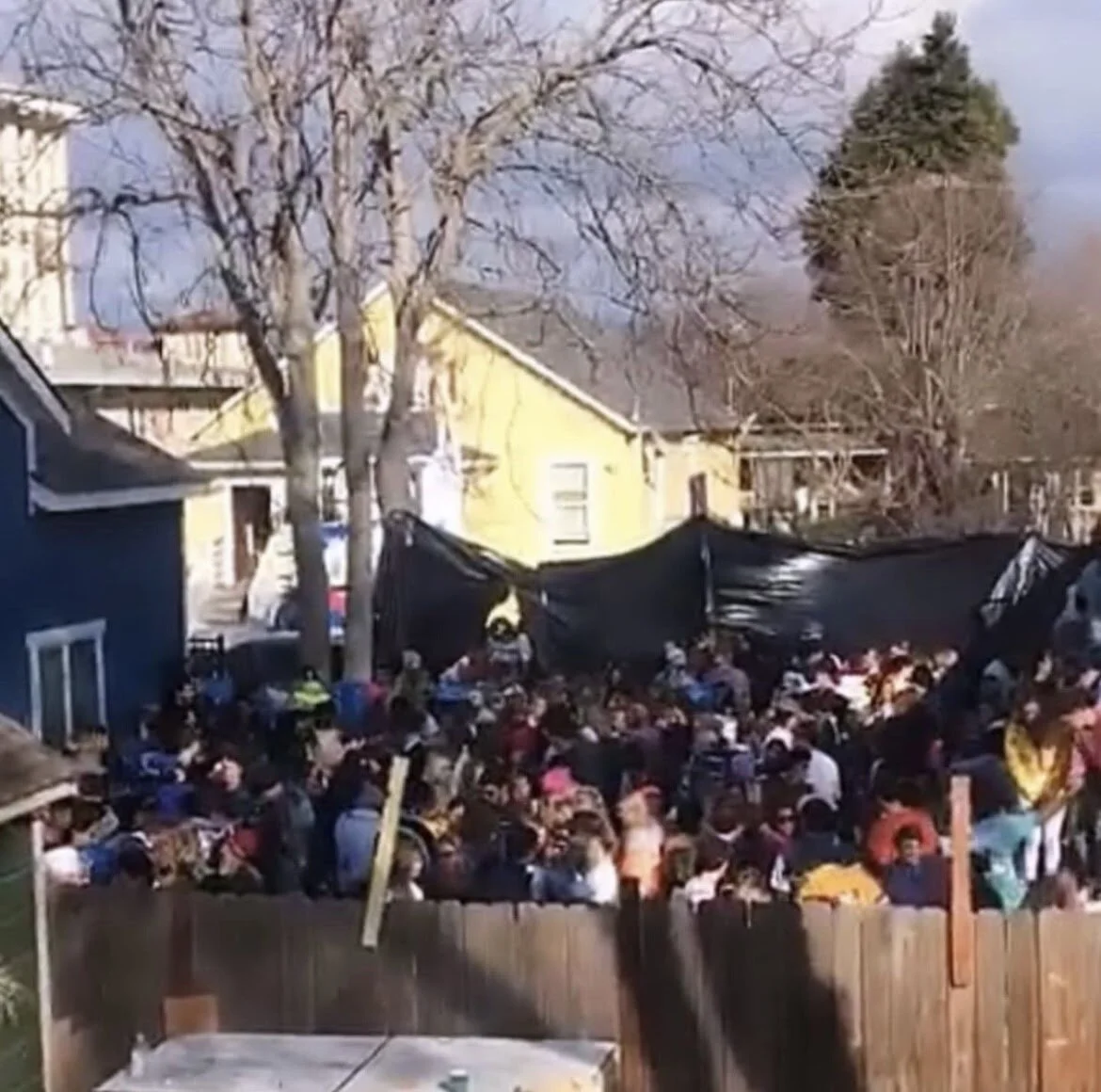 Off-Campus Party Attracts Hordes of Students