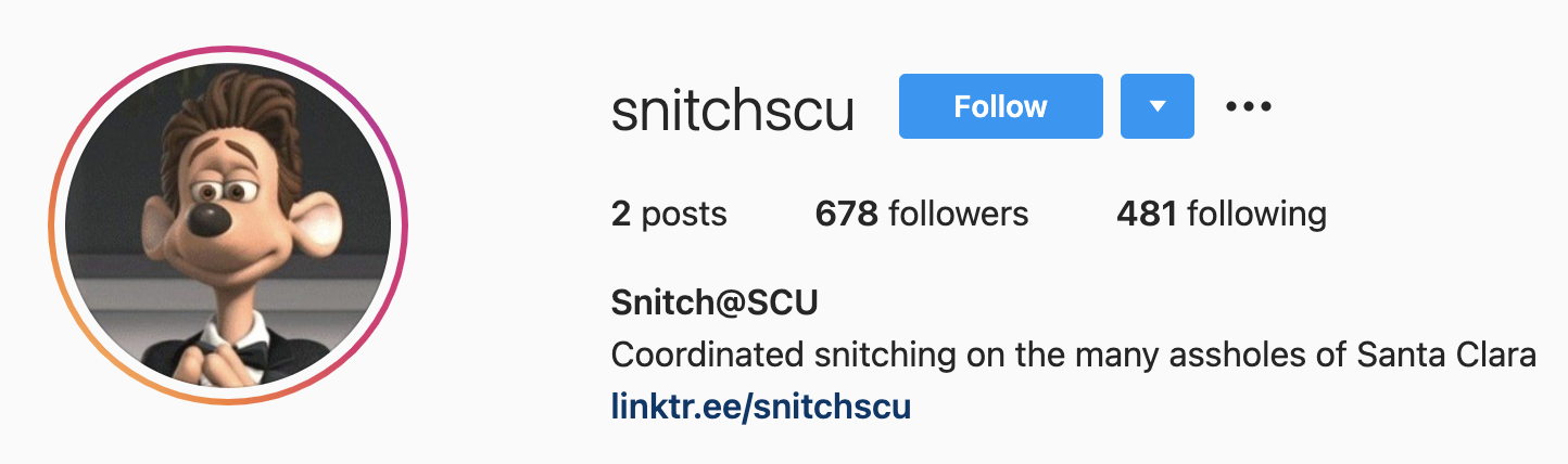 “Snitch SCU” Speaks Out