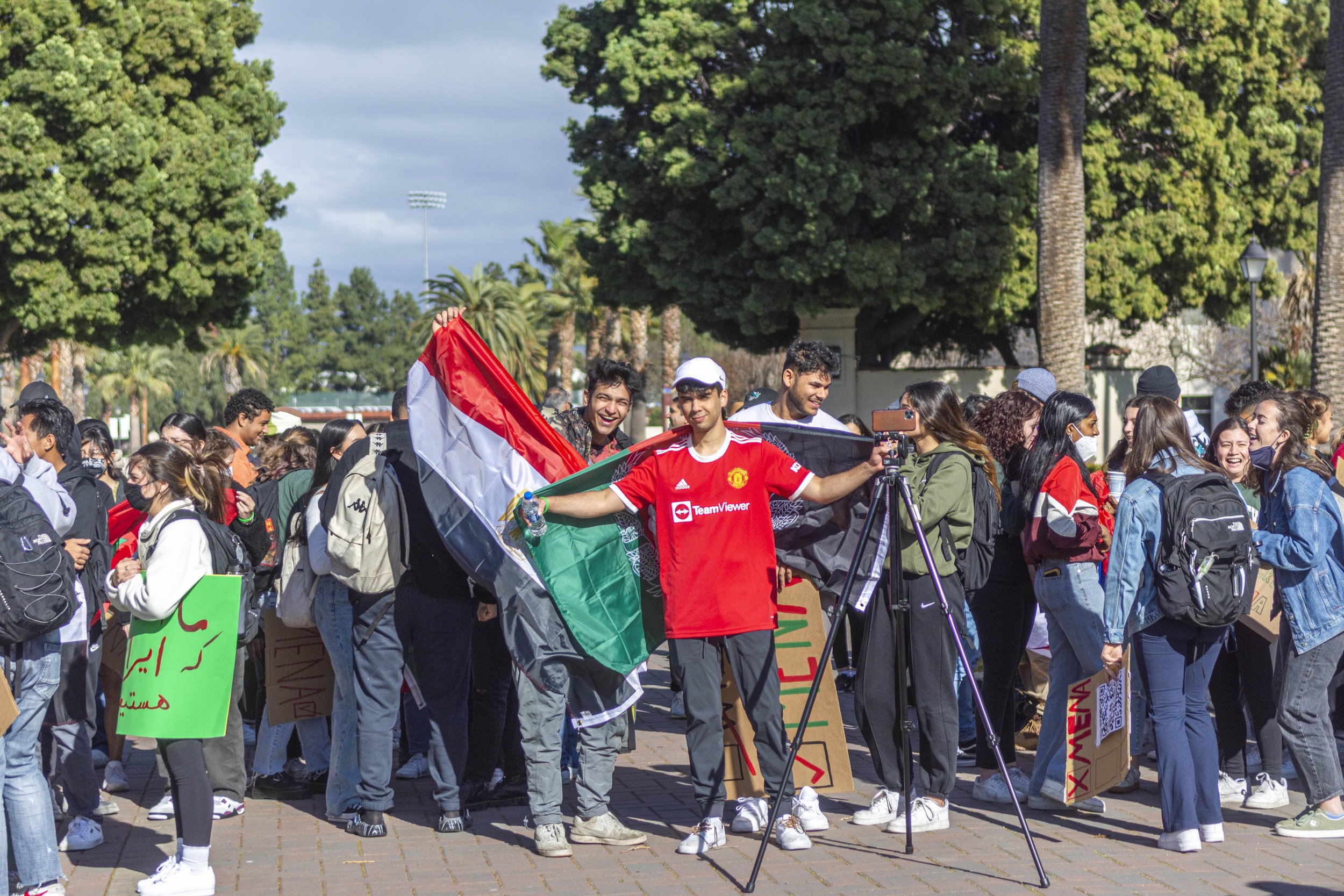 MENA Students Demand Representation at Santa Clara