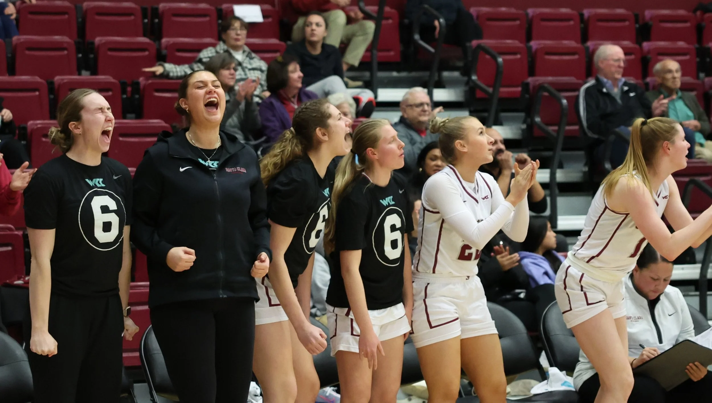Heal, Santa Clara women stop No. 17 Gonzaga's streak 77-72