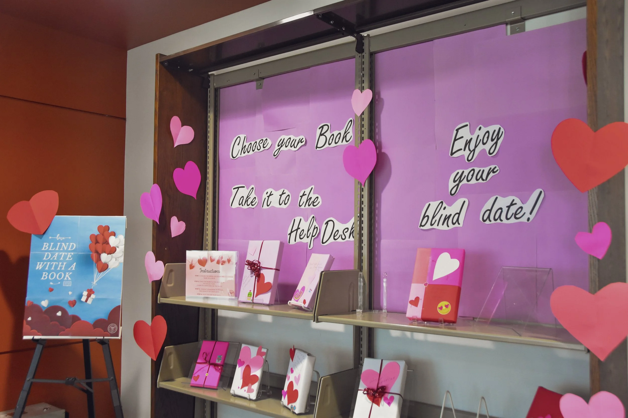 A romance for the novels: Library kicks off “Blind Dates with a Book”
