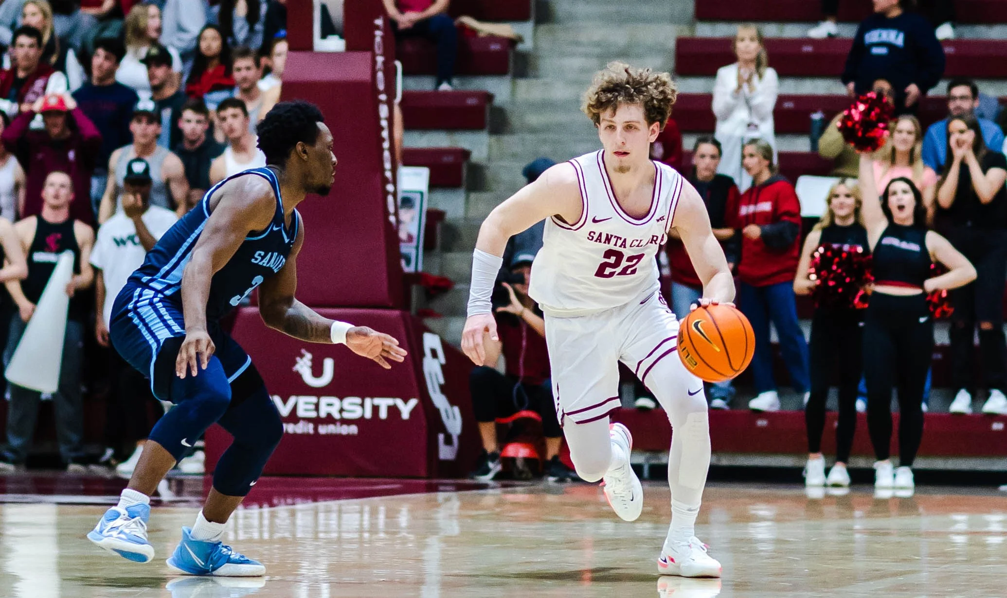 Podziemski has 26, Santa Clara wins at BYU 81-74
