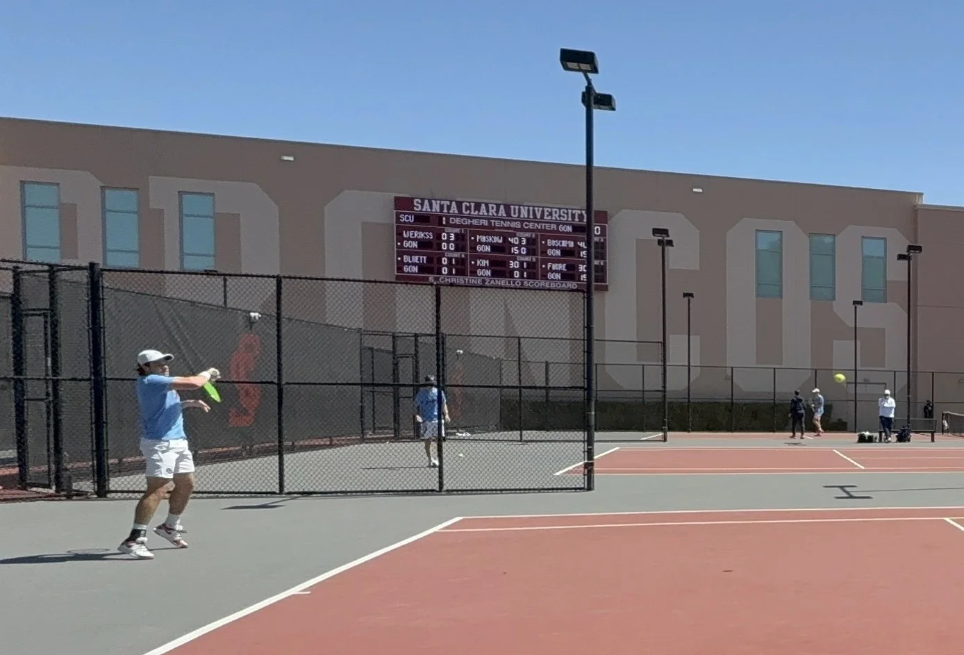 Saturday Victory Helps Men’s Tennis Clinch Second in the WCC