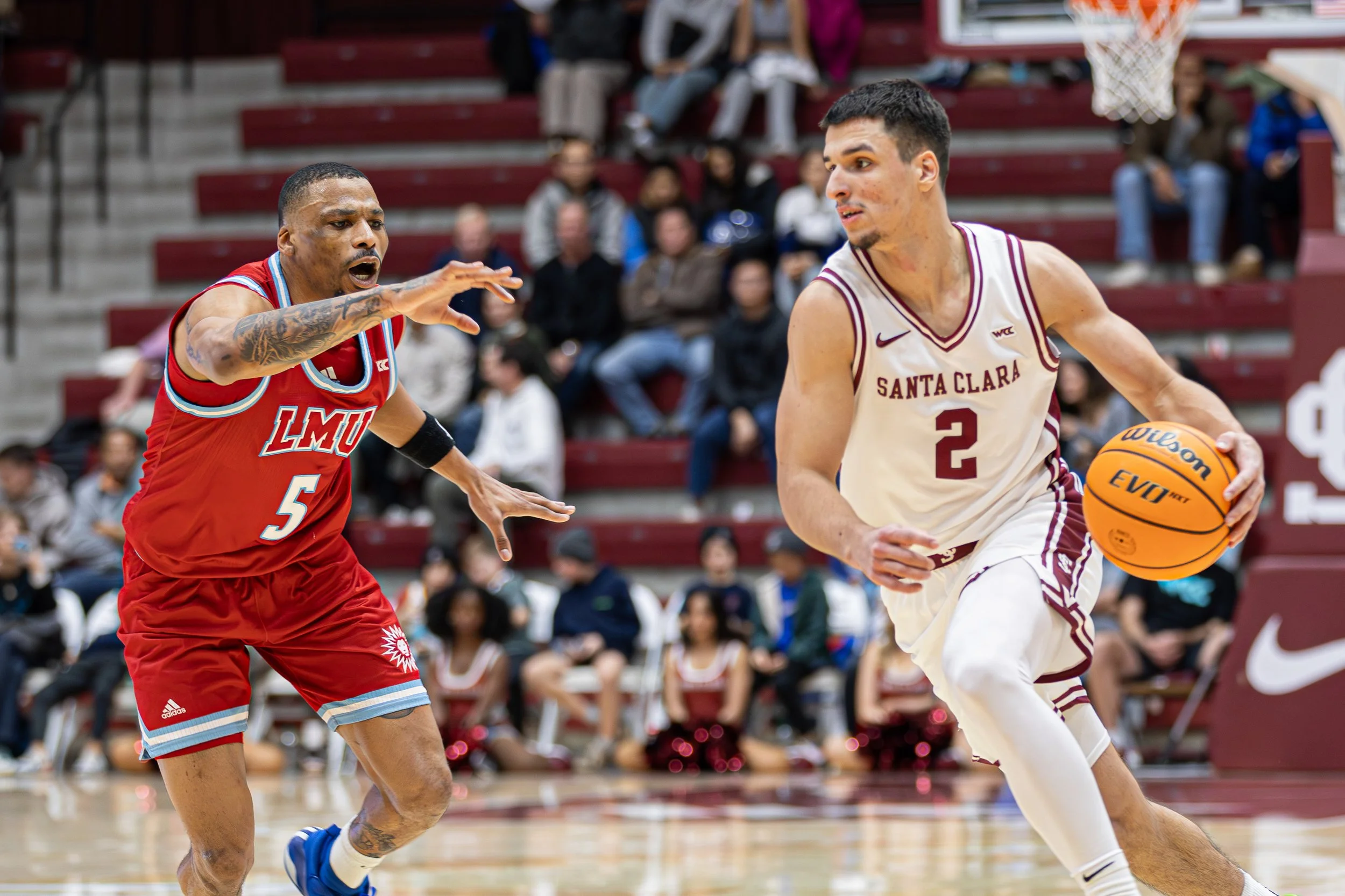 Sash Gavalyugov ’28 Leads Men’s Basketball to Win Over LMU