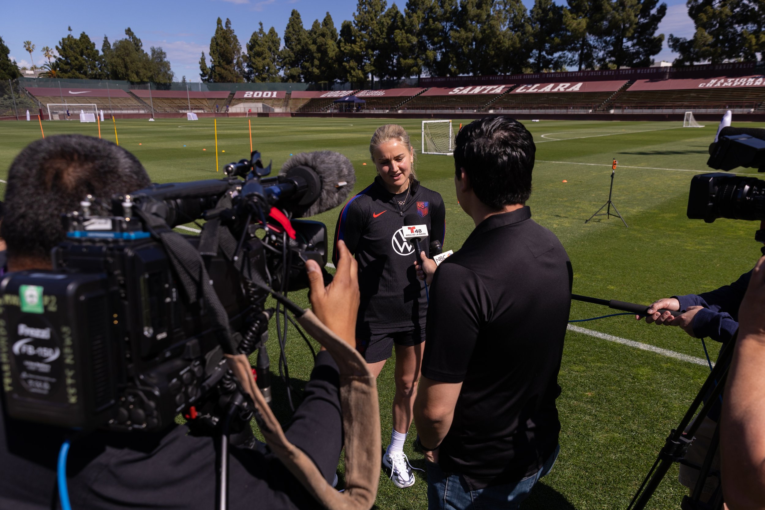 United States Women’s National Team Practicing at Buck Shaw Field&nbsp;