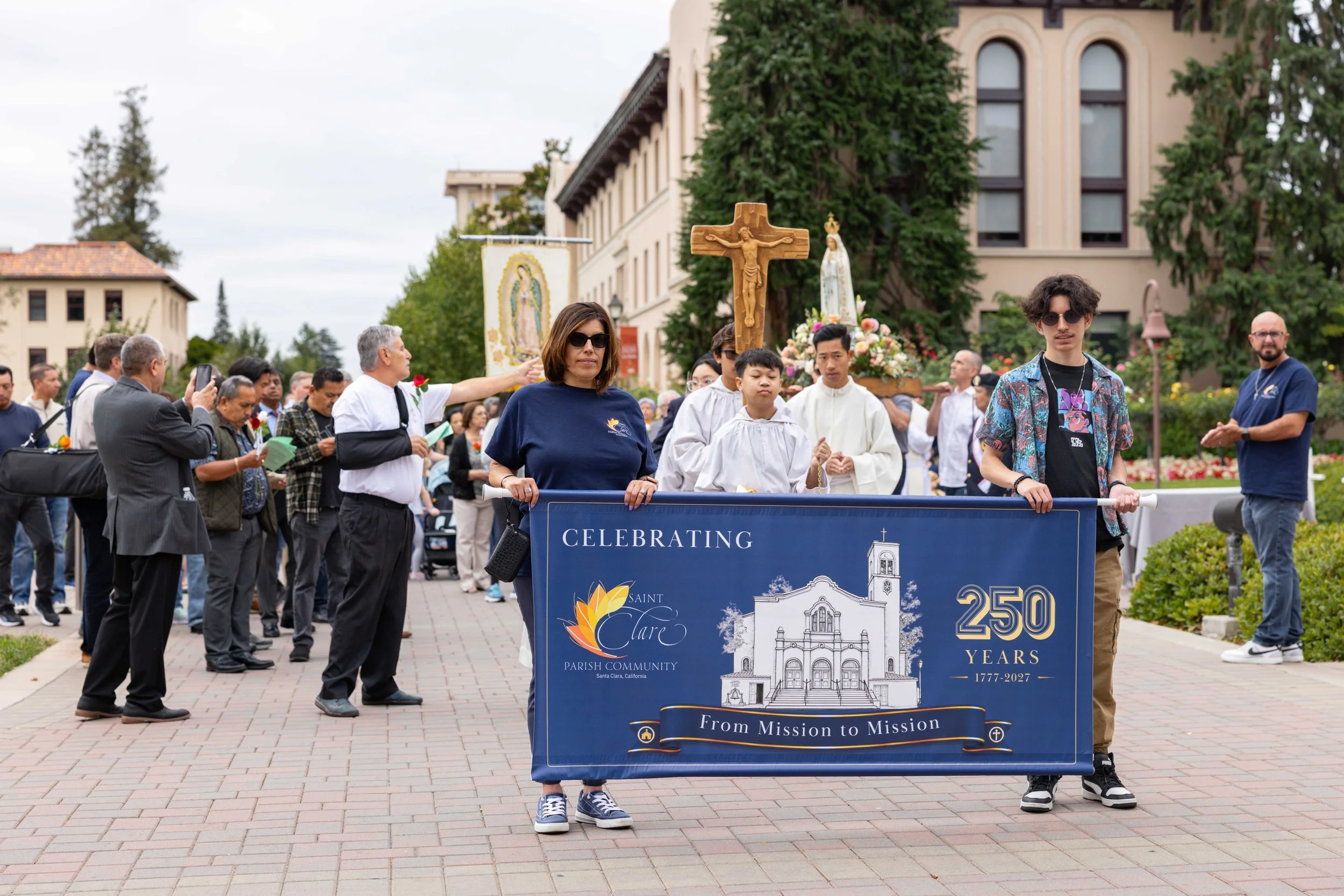 ‘From Mission to Mission’: Saint Clare Parish and Mission Santa Clara Mark a Dual Anniversary