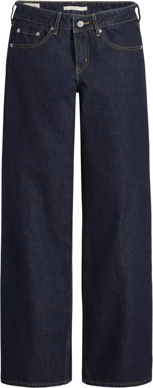Levi's dark wash Low Loose jeans