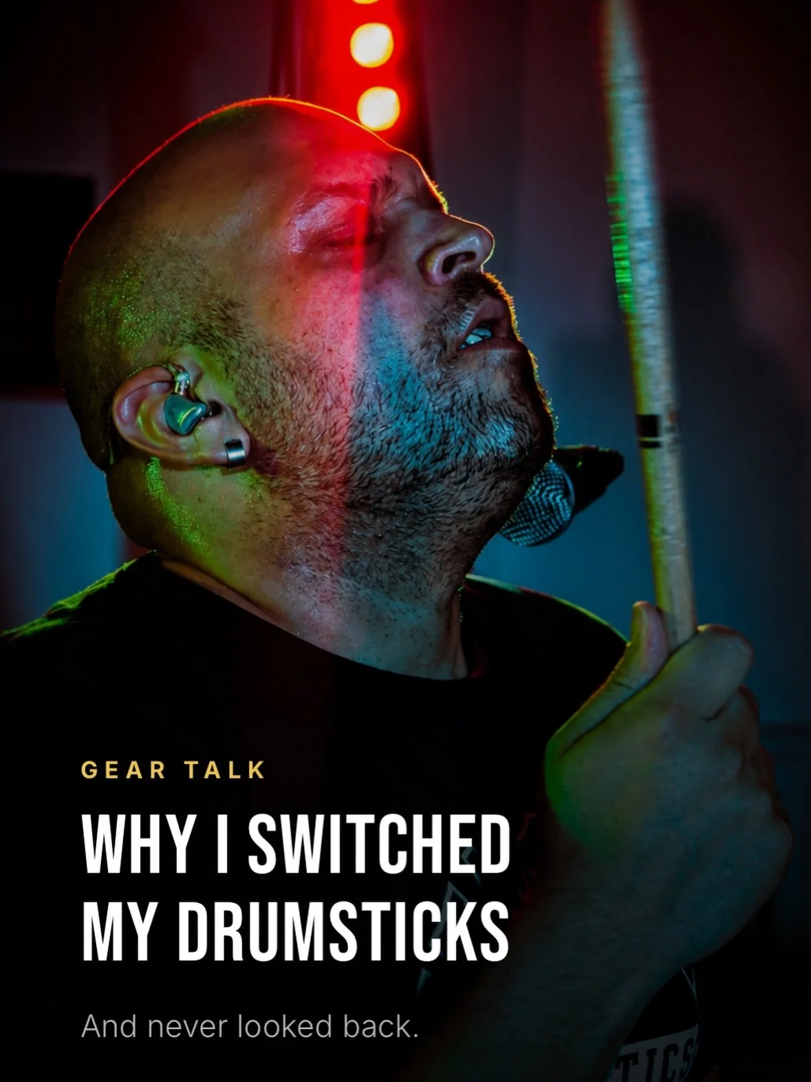 I don&rsquo;t break sticks. I retire them. 🥁

After years playing heavy rock and metal, I stopped settling for sticks that couldn&rsquo;t keep up with me on stage. That&rsquo;s when I found @woodiesdrumsticks &mdash; and the 2B Long Barrel Tip chang