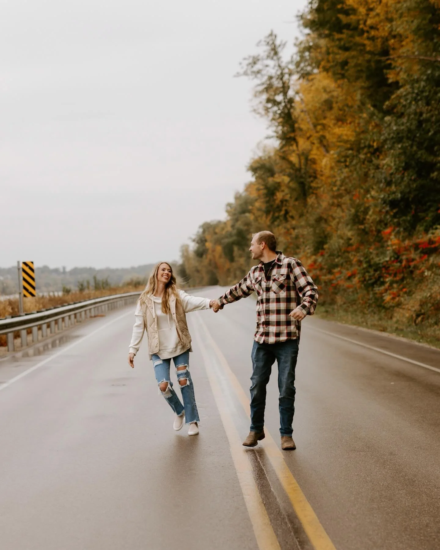 two hearts, one umbrella