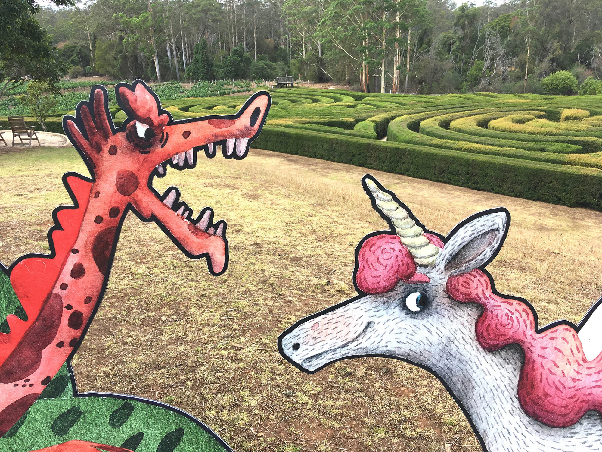 Bago Maze Dragon and Unicron treasure hunt