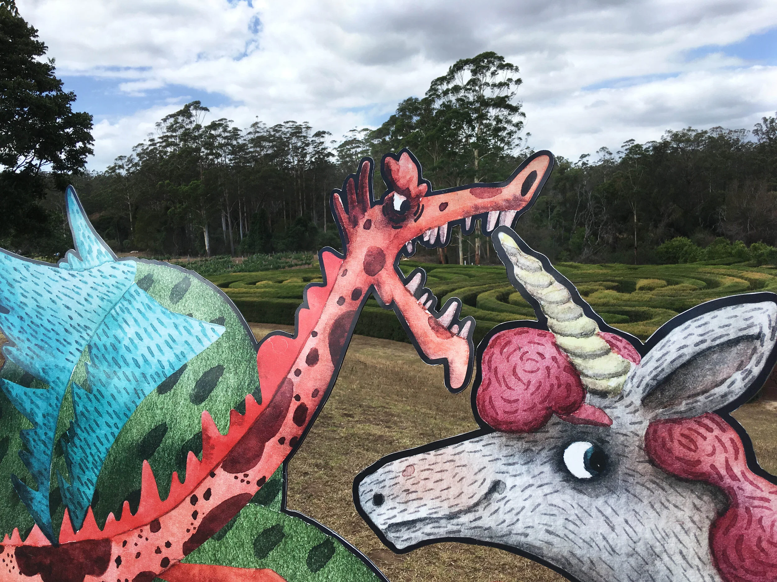 Bago Maze Dragon and Unicron treasure hunt