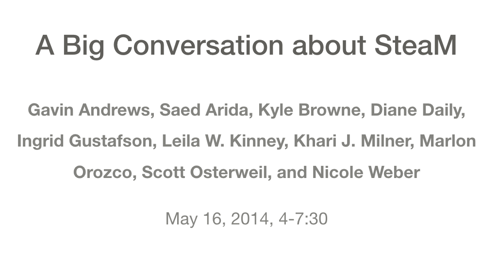 A Big Conversation about Steam