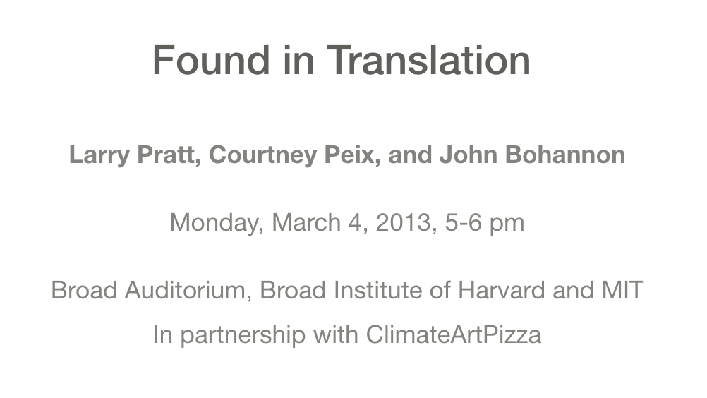 Found in Translation