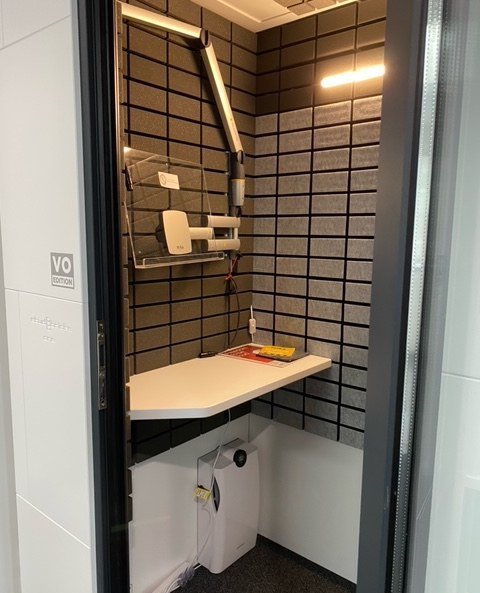 Tight Space, Big Voice? No Problem!⁠
⁠
Meet the perfect solution for small creative studios: the @studiobricks Voiceover Edition Booth. We just installed this booth for a national broadcaster that cannot be named proving that you don't need a mansion