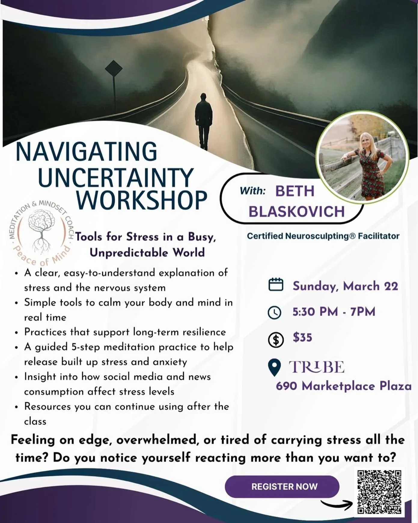 Navigating Uncertainty Tools for Stress in a Busy, Unpredictable World