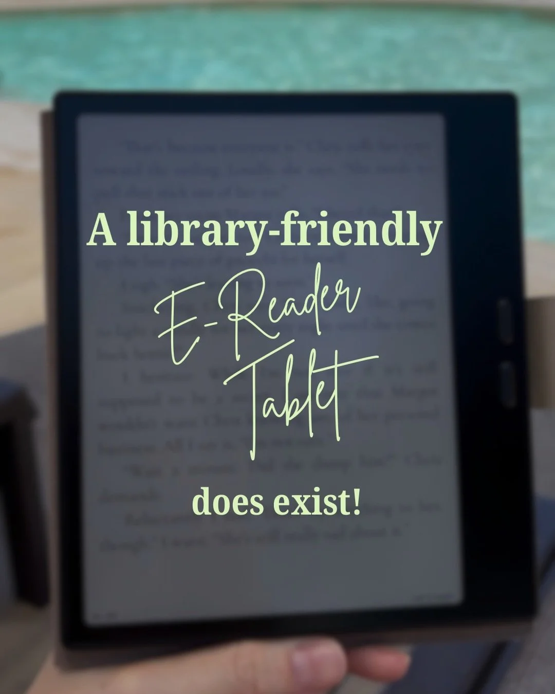 Love the convenience of an e-reader but wish it worked seamlessly with your library apps? 

APLF&rsquo;s Brooke Russell has an e-reader recommendation that delivers electronic library loans simply and easily without all the complicated work arounds. 