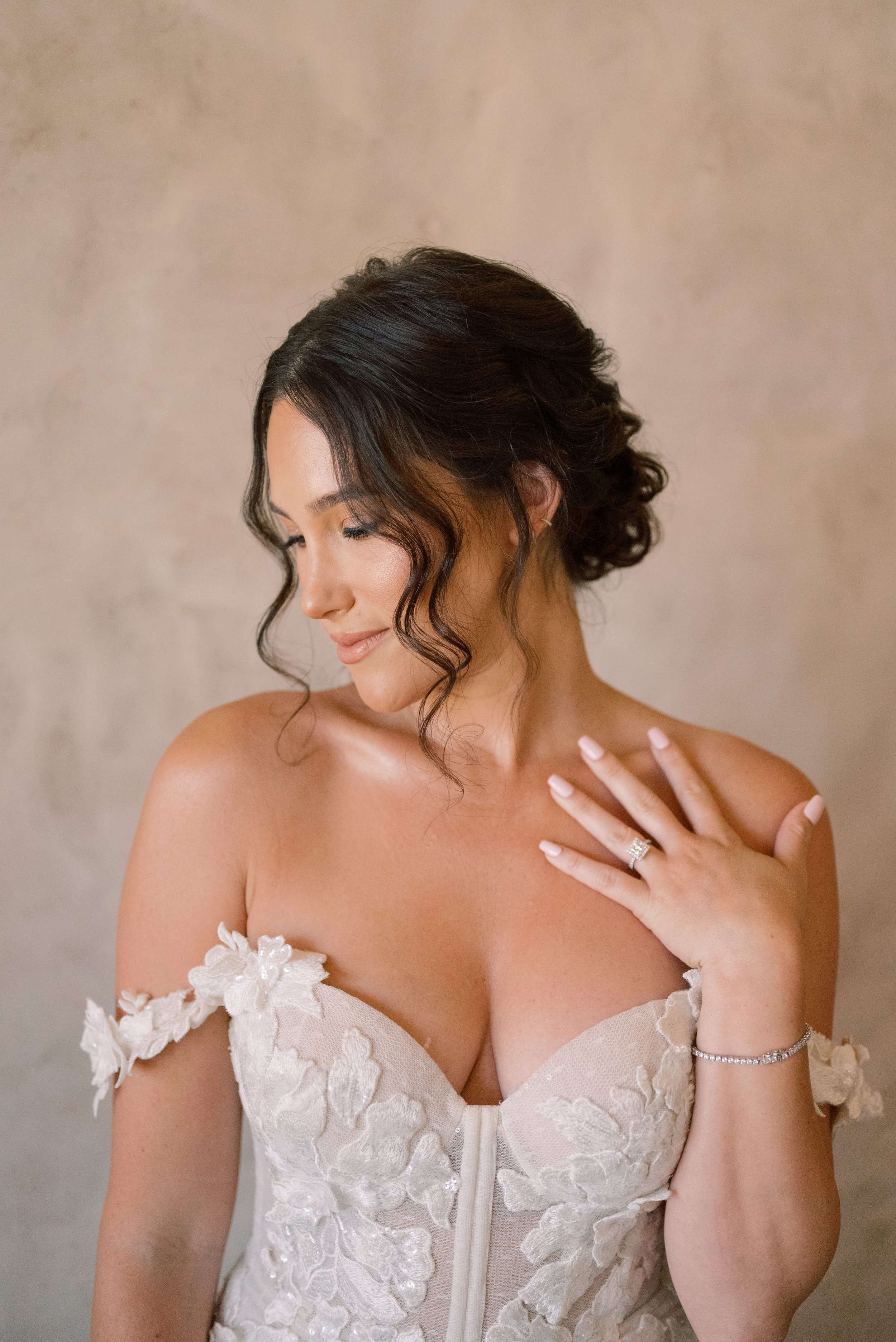 Done by Domonique Baez. SoCal Wedding Hairstylist for Luxurious, Effortless and Modern Brides.