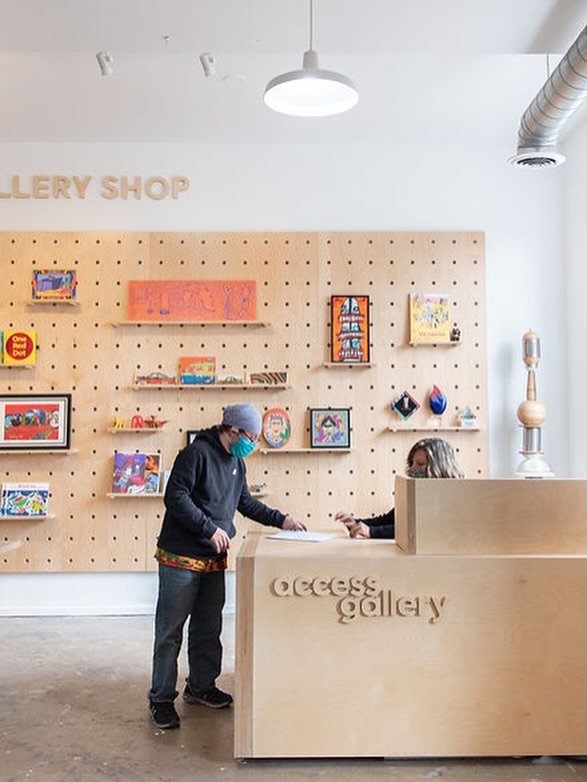 We&rsquo;re excited to partner with  @accessgalleryco for this Unsent Send Off Show.

They have given us a sweet tote bag, created by Access Gallery artist Allie Gestner, and if will of course be featured in our raffle. Through her work, Allie shares