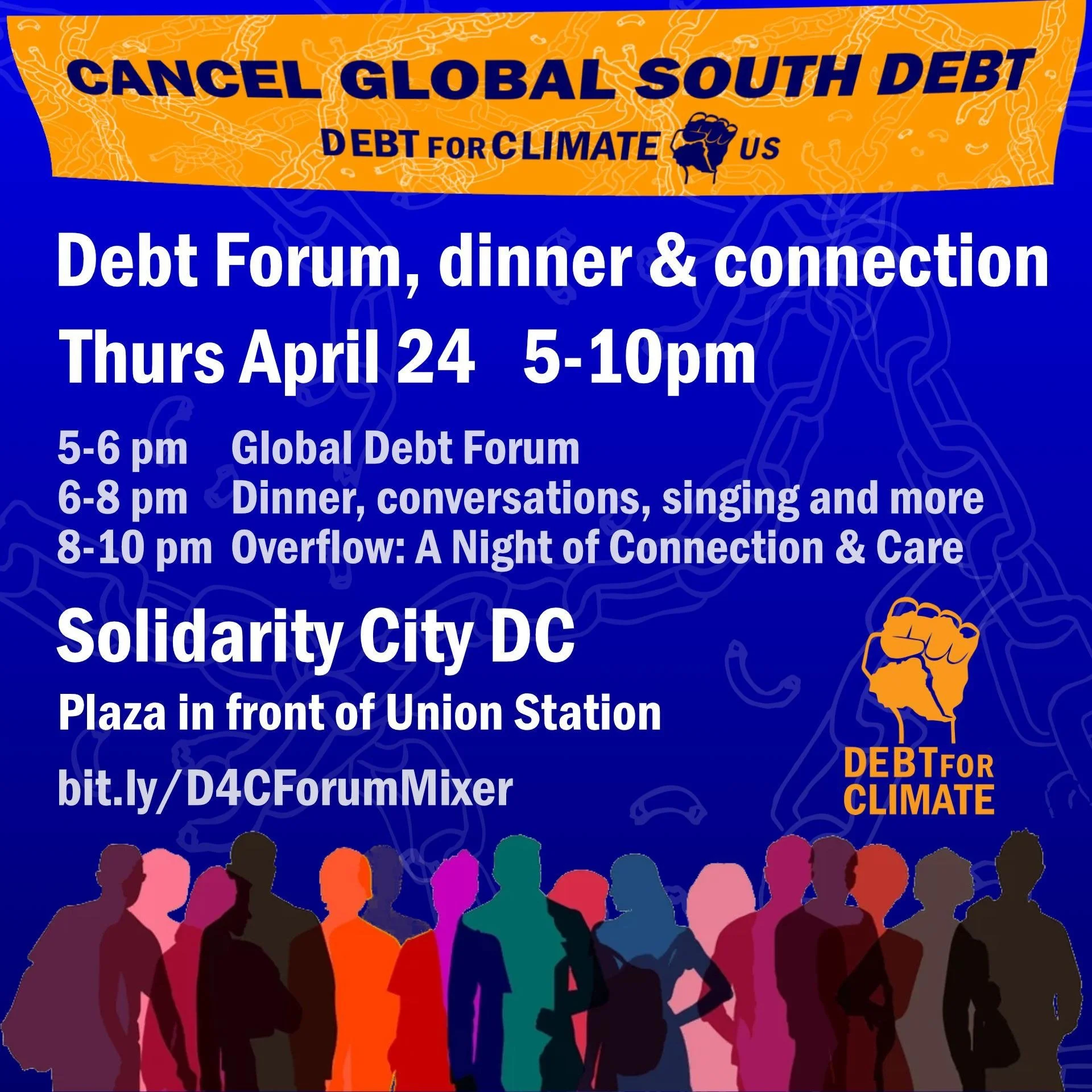 Debt for Climate Forum and Overflow: A Night of Connection & Care