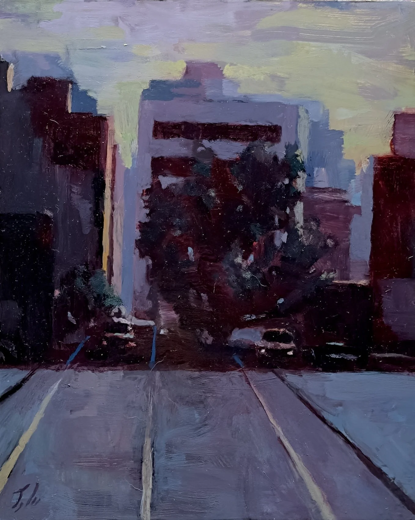  “Liminality”  oil on panel  8” x 10”  $500 